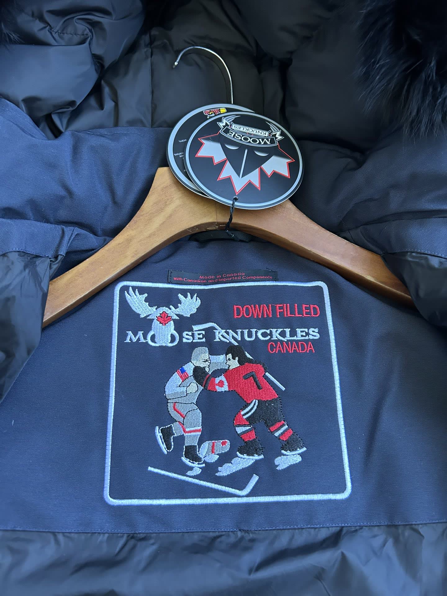 Moose Knuckles Down Puffer Jacket Moose Knuckles Down Puffer Jacket